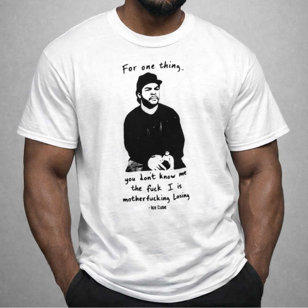 Boyz n the Hood Ice Cube Graphic T-Shirt White — Size M